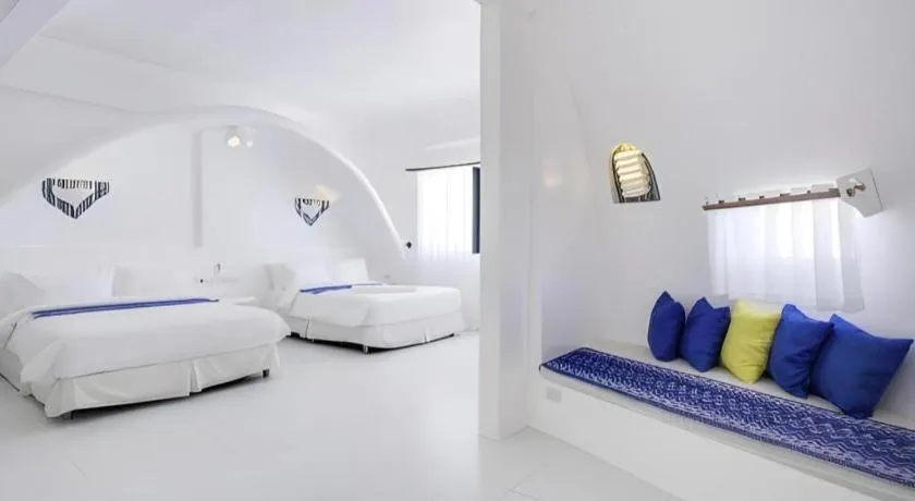 Bed in Vitalis Villas