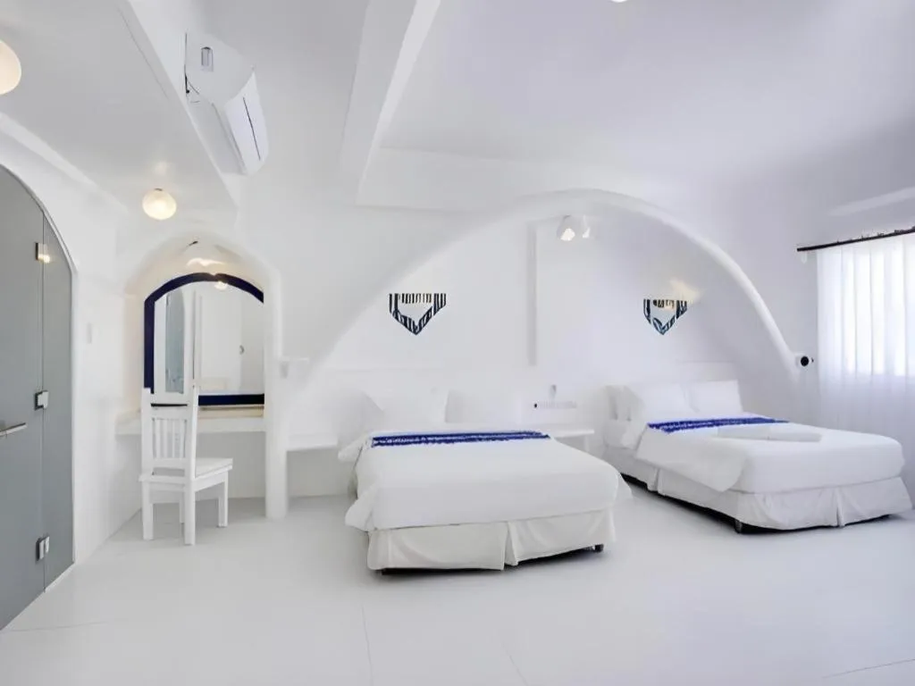 Bed in Vitalis Villas