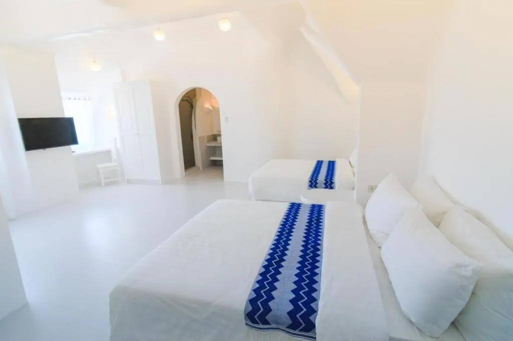 Bed in Vitalis Villas