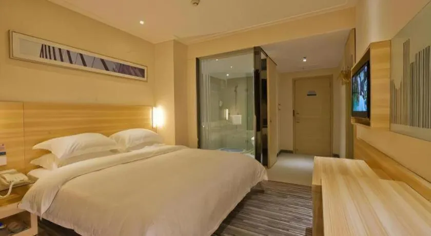 Bed in City Comfort Inn Zhaoqing Qixingyan Scenic Area Xinghu Archway