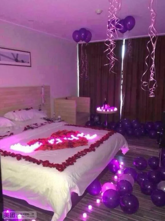 Bed in City Comfort Inn Zhaoqing Qixingyan Scenic Area Xinghu Archway