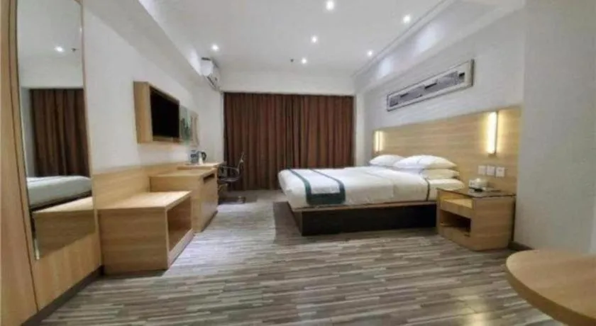 Bed in City Comfort Inn Zhaoqing Qixingyan Scenic Area Xinghu Archway