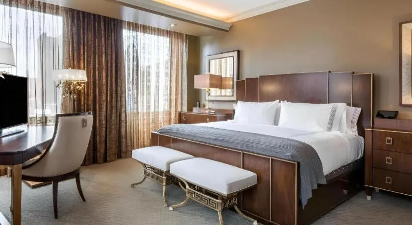 Bed in Curtiss Hotel, Ascend Hotel Collection