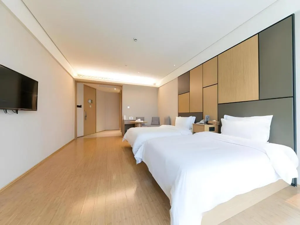 Bed in JI Hotel Shanghai Zhangjiang