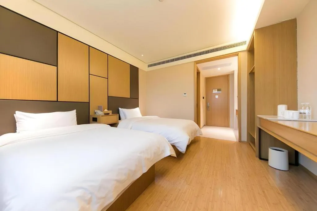 Bed in JI Hotel Shanghai Zhangjiang