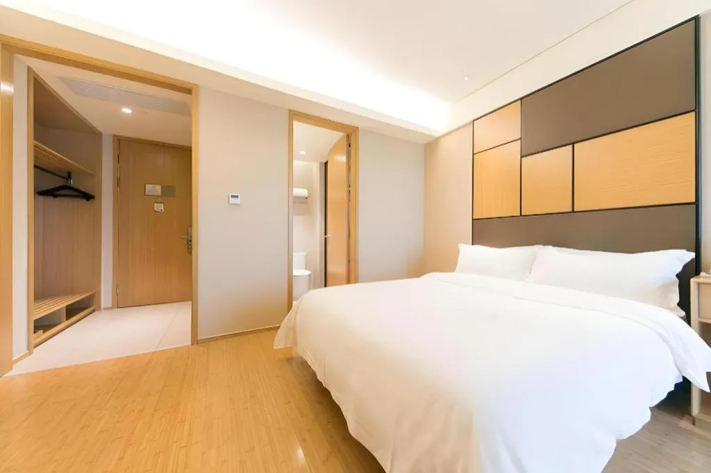 Bed in JI Hotel Shanghai Zhangjiang