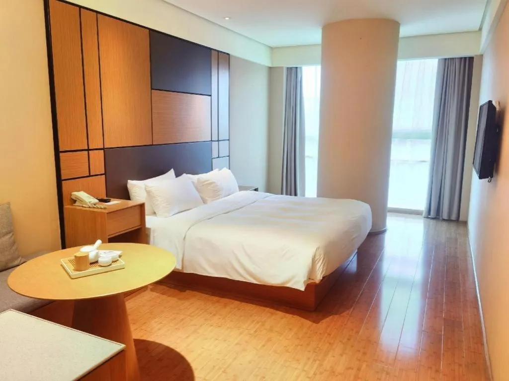 Bed in JI Hotel Shanghai Zhangjiang