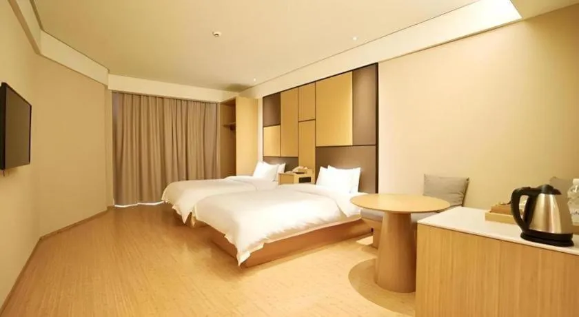 Bed in JI Hotel Shanghai Zhangjiang