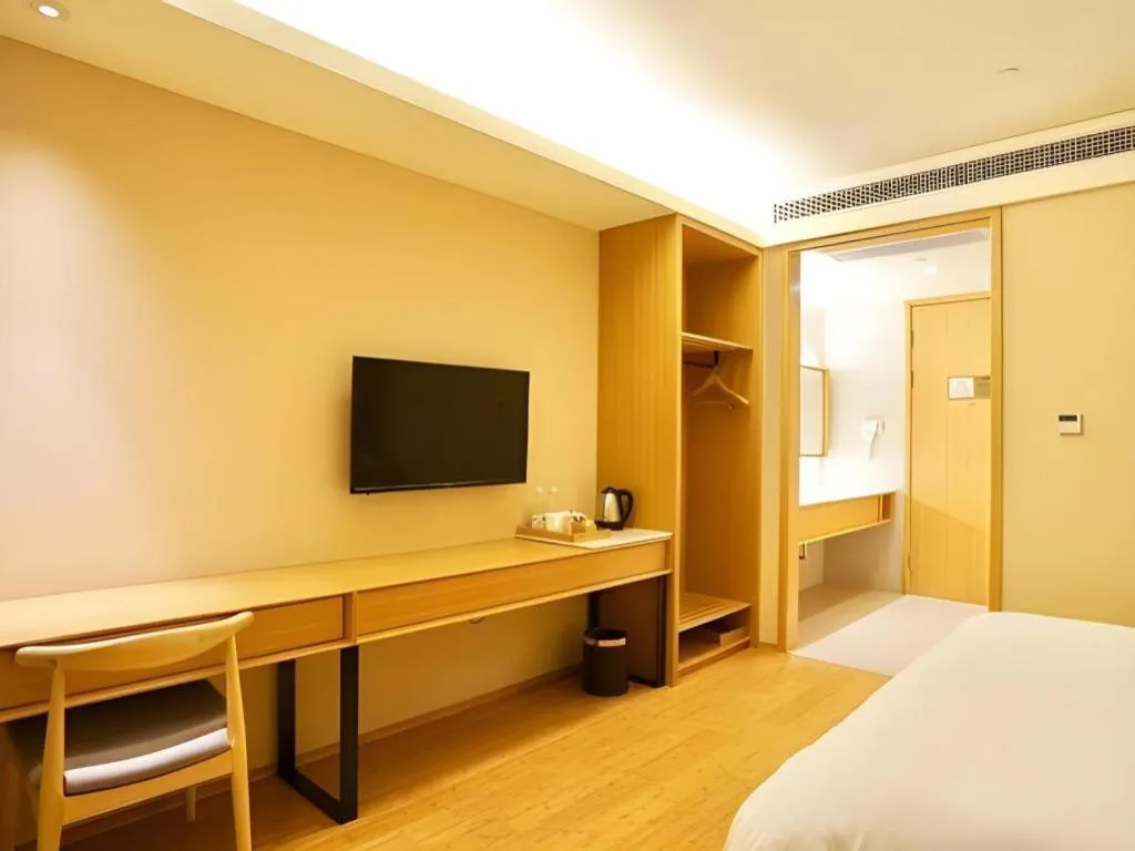 Bed in JI Hotel Shanghai Zhangjiang