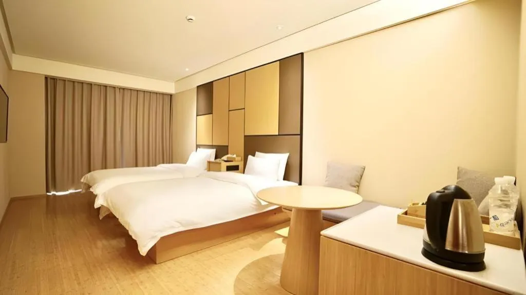 Bed in JI Hotel Shanghai Zhangjiang