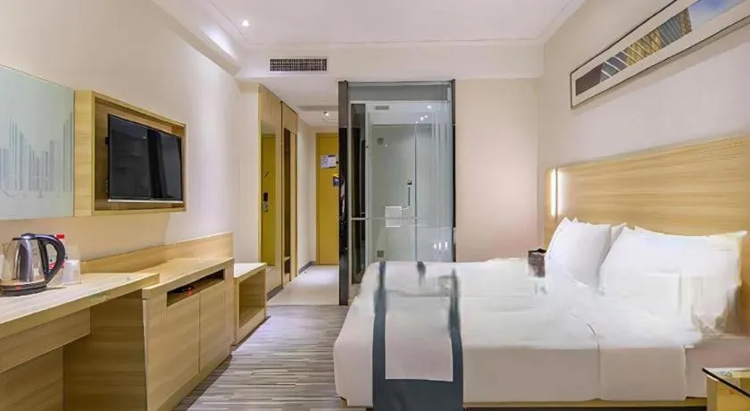 Bed in City Comfort Inn Huangshi City Huangshi Avenue