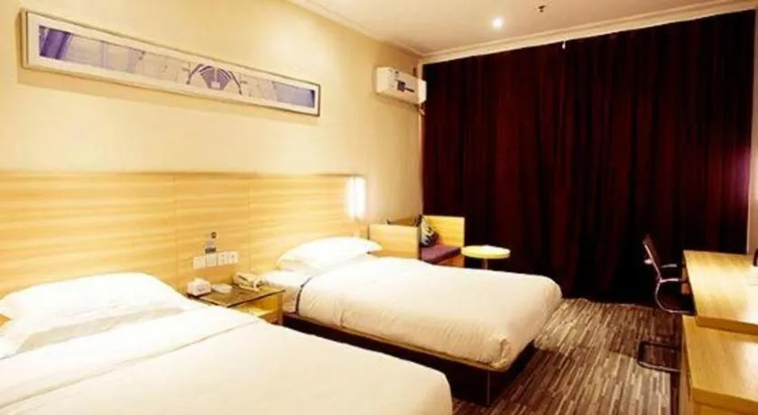 Bed in City Comfort Inn Huangshi City Huangshi Avenue