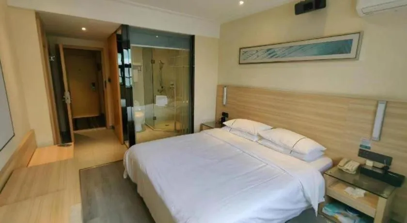 Bed in City Comfort Inn Huangshi City Huangshi Avenue