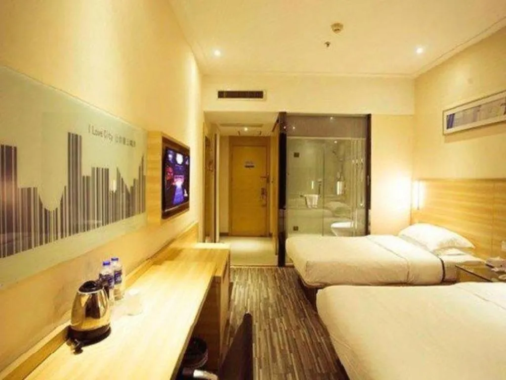 Bed in City Comfort Inn Huangshi City Huangshi Avenue