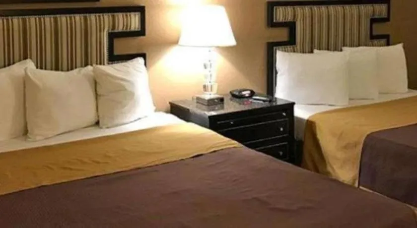 Bed in Hotel Saddleback