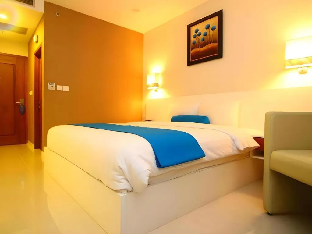 Bed in Hotel Urban Falatehan Blok M