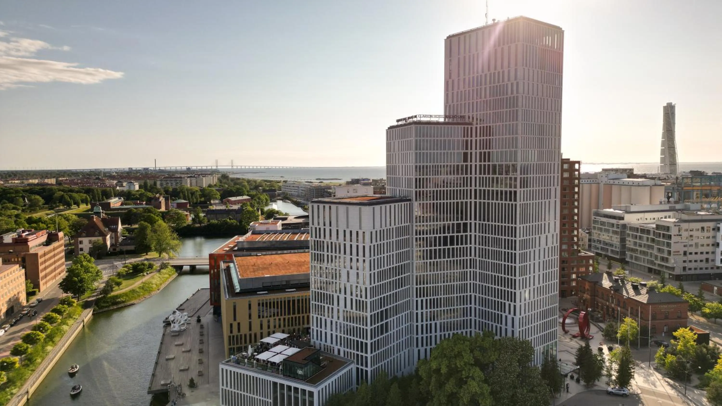 Property building in Clarion Hotel Malmö Live