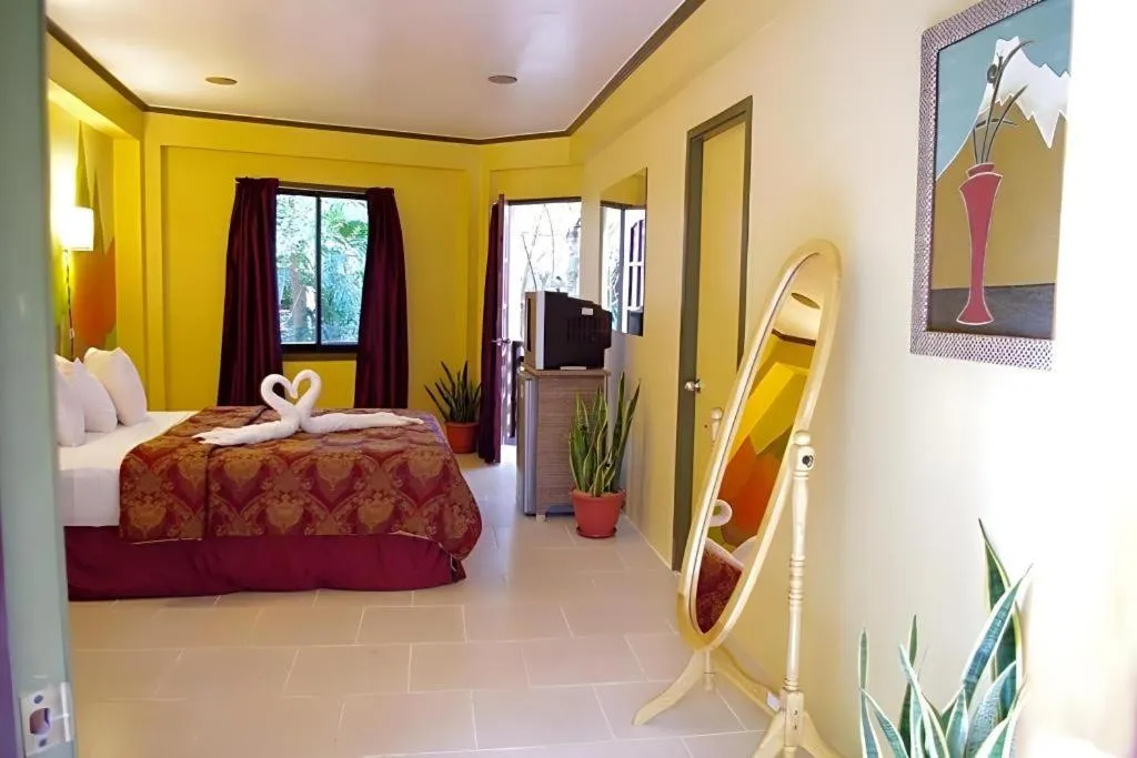 Bed in Alta Cebu Resort