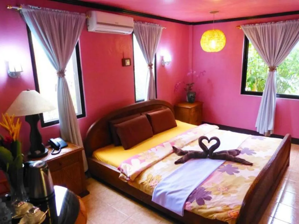 Bed in Alta Cebu Resort