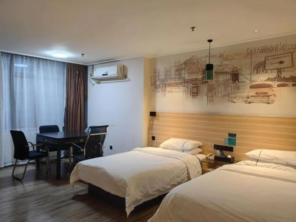 Bed in City Comfort Inn Xinyu Baoshi Park Xingang