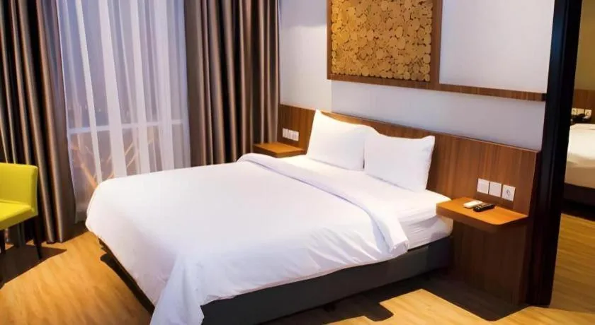 Bed in Ayola First Point Hotel Pekanbaru
