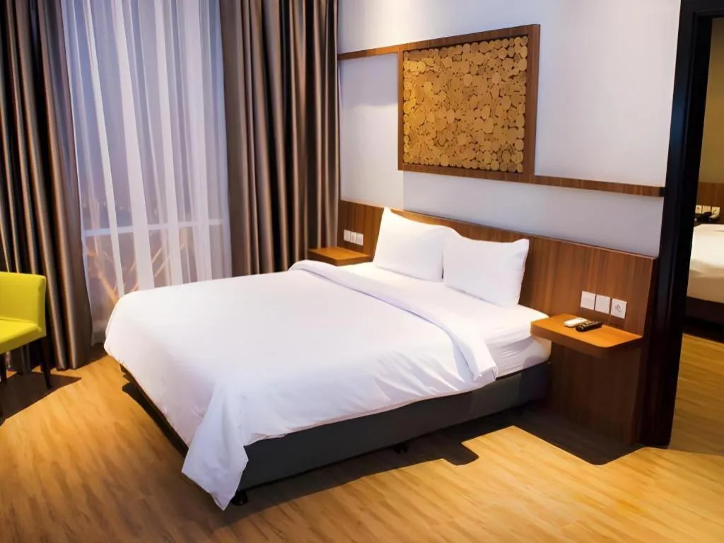 Bed in Ayola First Point Hotel Pekanbaru
