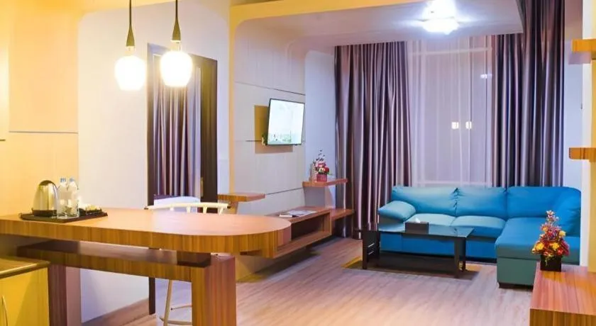 Bed in Ayola First Point Hotel Pekanbaru