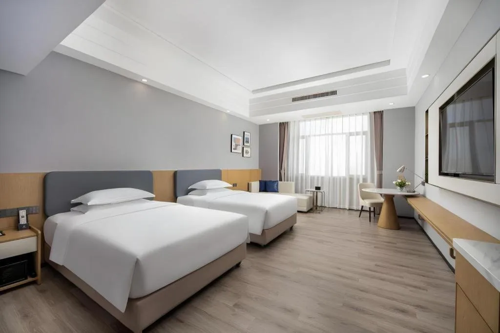 Bed in Country Garden Phoenix Hotel Xinhui Jiangmen