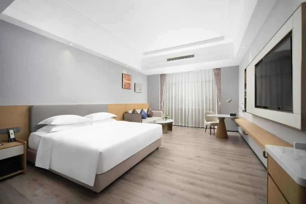 Bed in Country Garden Phoenix Hotel Xinhui Jiangmen