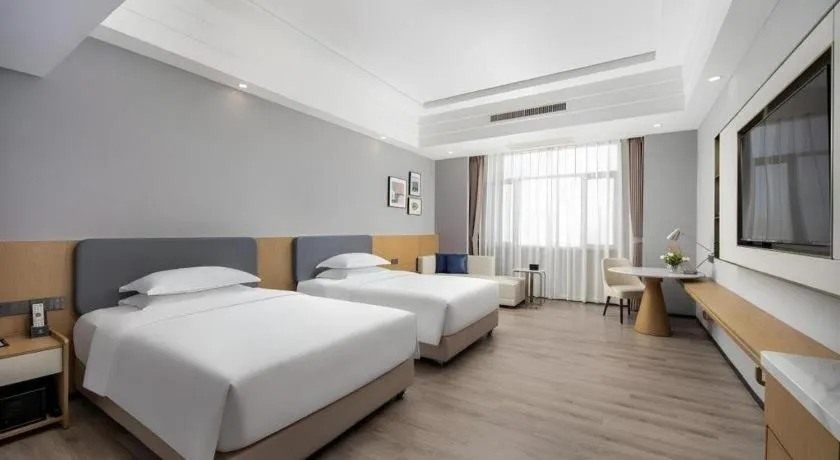 Bed in Country Garden Phoenix Hotel Xinhui Jiangmen