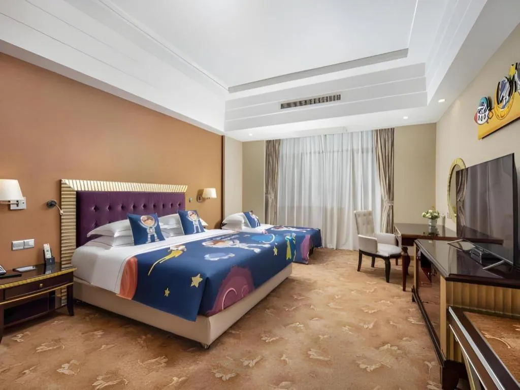 Bed in Country Garden Phoenix Hotel Xinhui Jiangmen