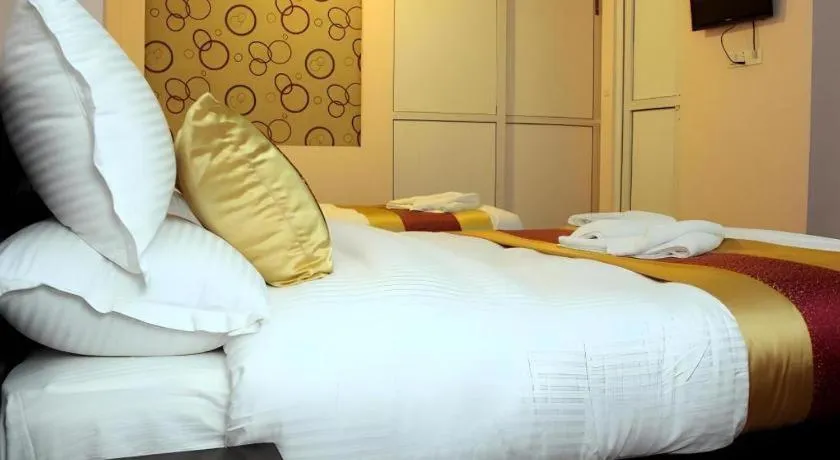 Bed in De Hotel Veda