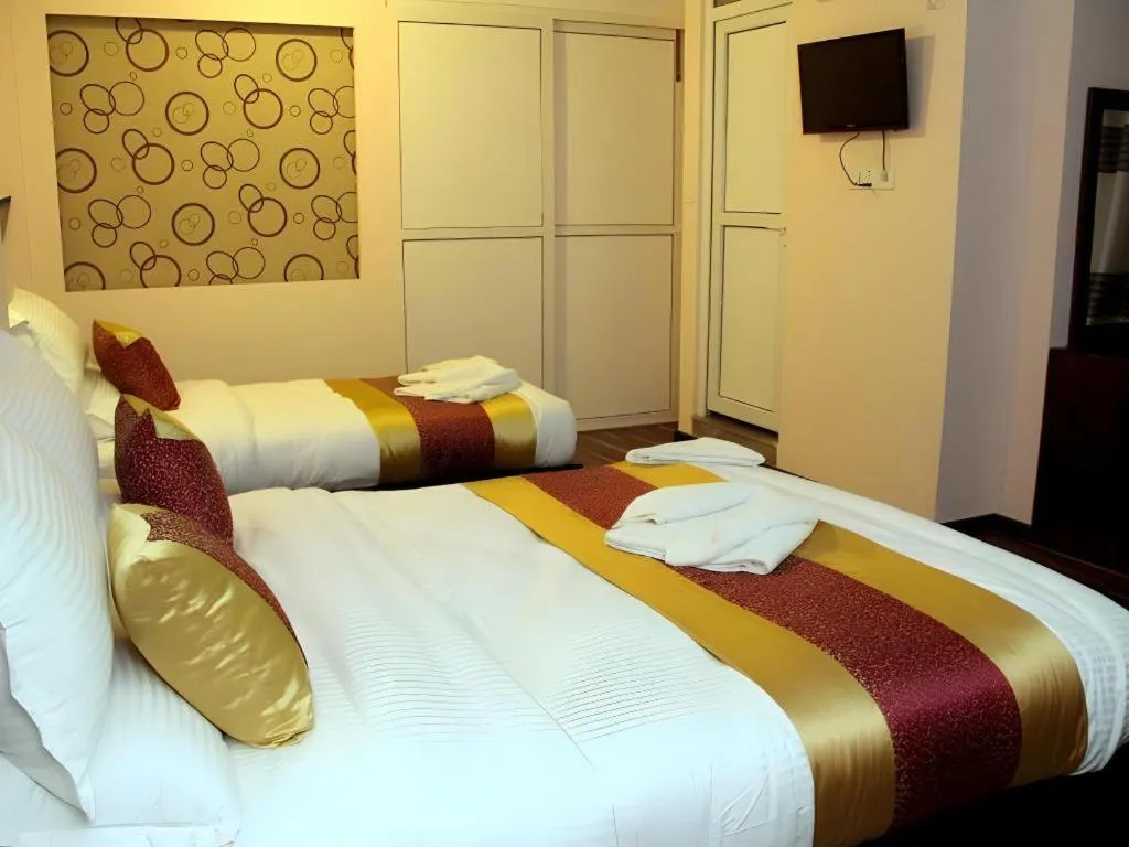 Bed in De Hotel Veda