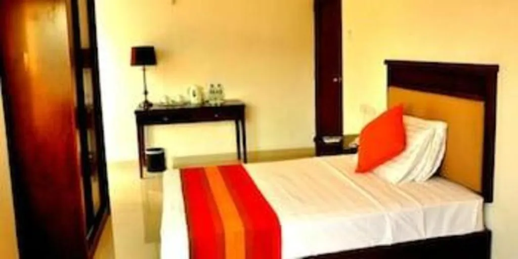 Bed in Sai Sea City Hotel