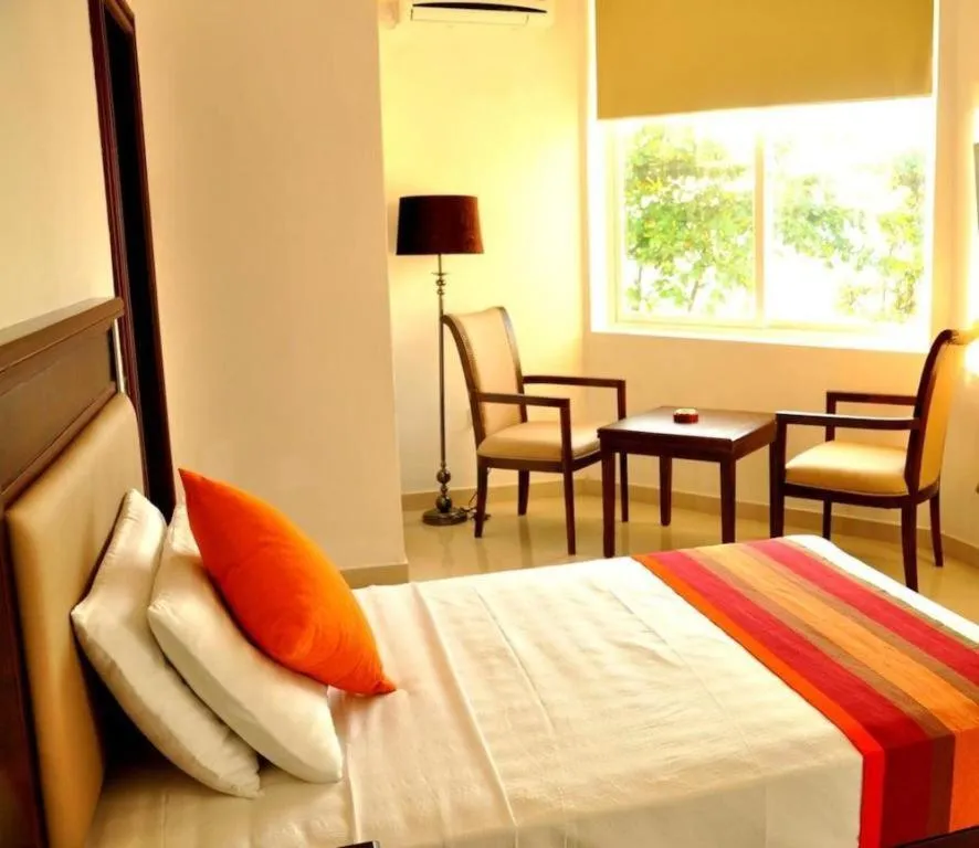 Bed in Sai Sea City Hotel