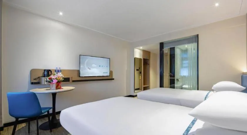 Bed in City Comfort Inn Nanning Normal University Mingxiu Metro Station