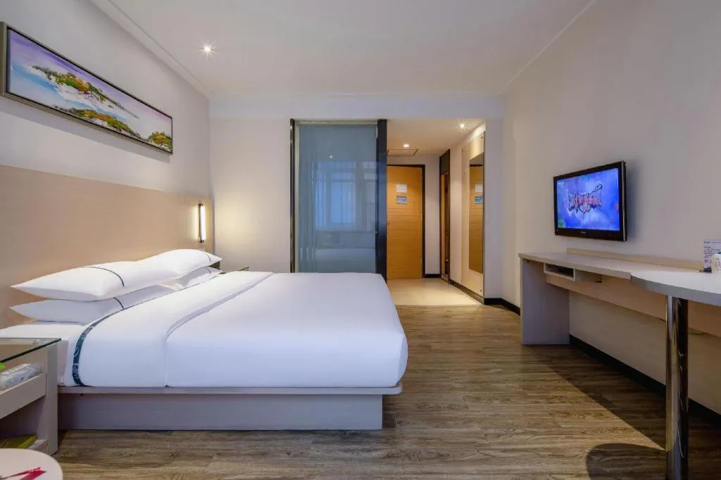 Bed in City Comfort Inn Nanning Normal University Mingxiu Metro Station