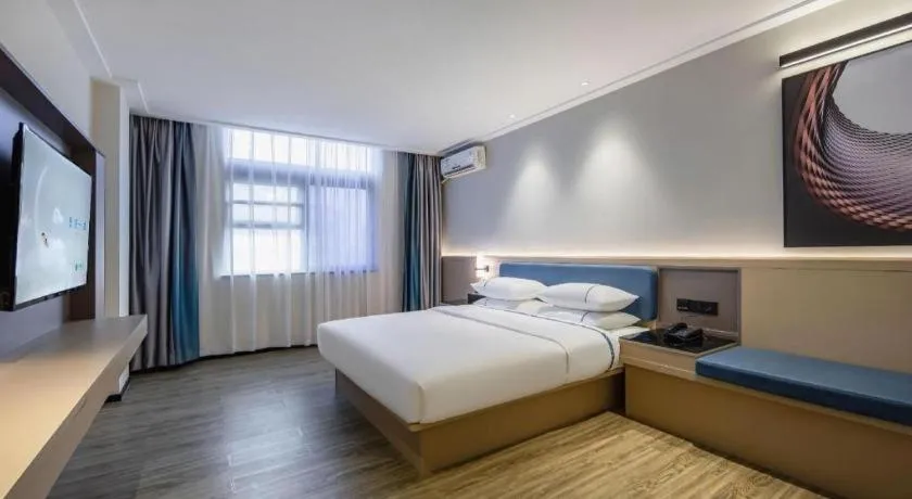 Bed in City Comfort Inn Nanning Normal University Mingxiu Metro Station