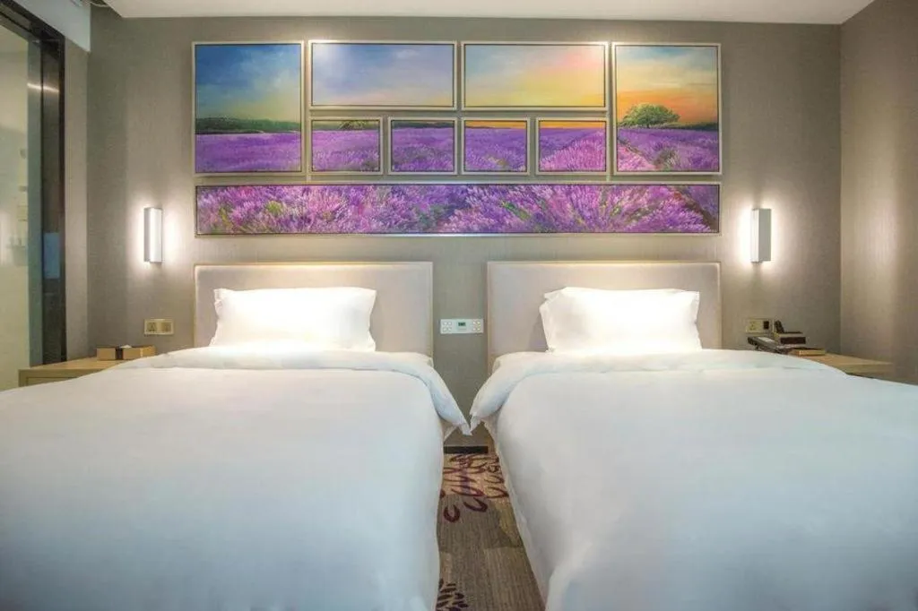 Bed in Lavande Hotel Guangzhou Tianhe Sports West Road Subway Station