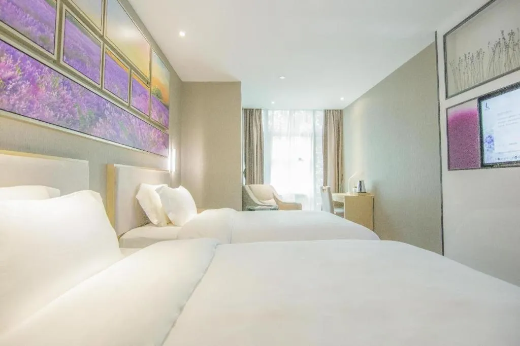 Bed in Lavande Hotel Guangzhou Tianhe Sports West Road Subway Station