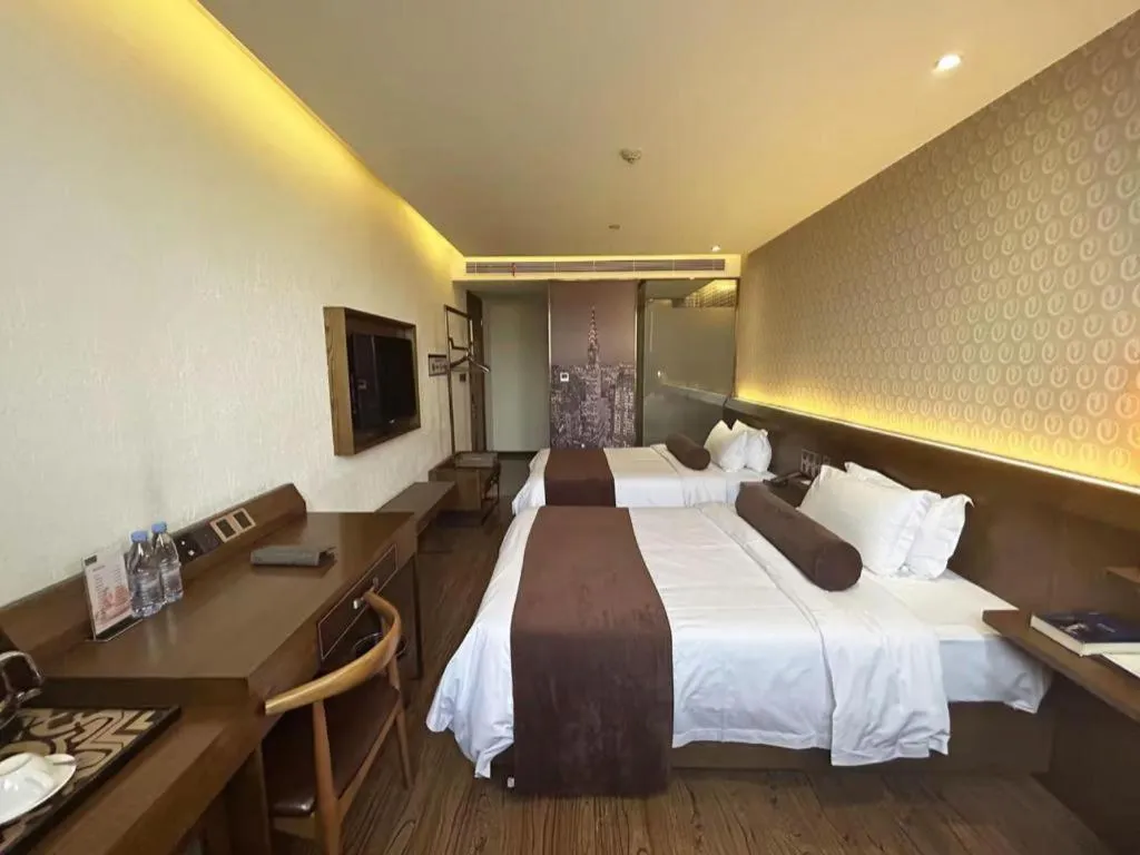 Bed in James Joyce Xi'an West Chang'an Ave University Twon