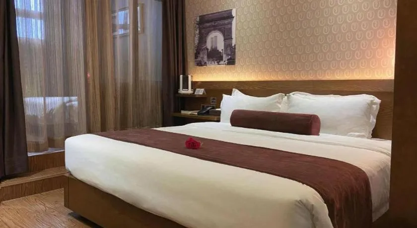 Bed in James Joyce Xi'an West Chang'an Ave University Twon