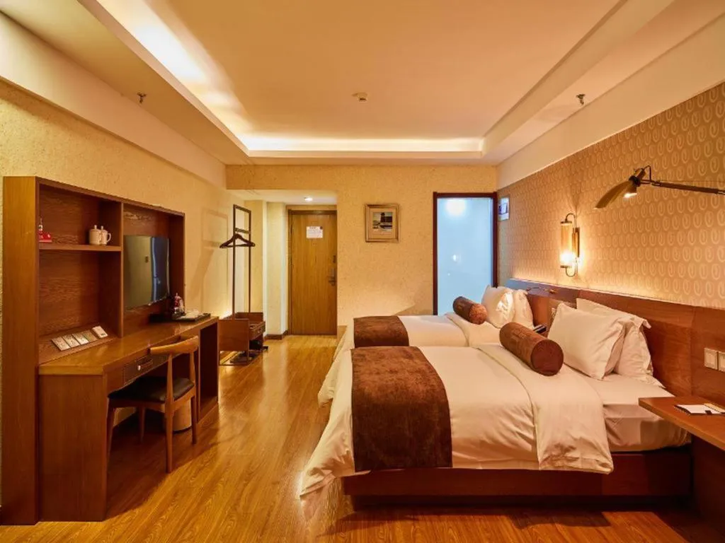 Bed in James Joyce Xi'an West Chang'an Ave University Twon