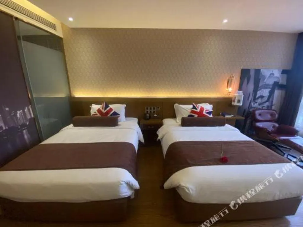 Bed in James Joyce Xi'an West Chang'an Ave University Twon