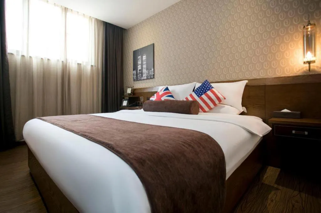 Bed in James Joyce Xi'an West Chang'an Ave University Twon