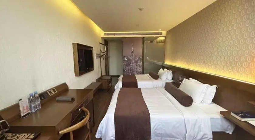 Bed in James Joyce Xi'an West Chang'an Ave University Twon