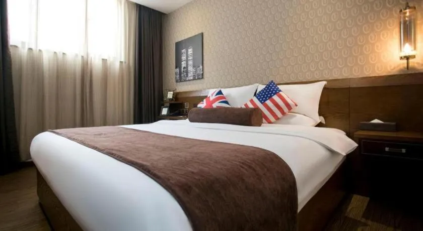 Bed in James Joyce Xi'an West Chang'an Ave University Twon