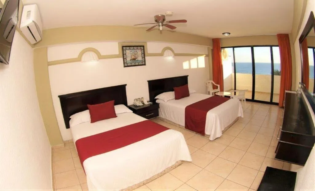 Bed in Hotel Playa Bonita