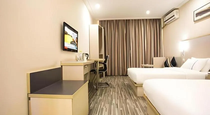 Bed in City Comfort Inn Nanning Guangxi University Xiuling Road Metro Station