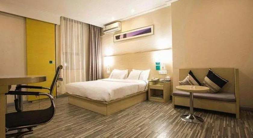 Bed in City Comfort Inn Nanning Guangxi University Xiuling Road Metro Station